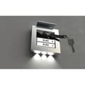 Miniatyrbild 3 av 3: m-e modern-electronics VDV-2020 S trådbunden videointercom - RFID - Utomhusstation silver