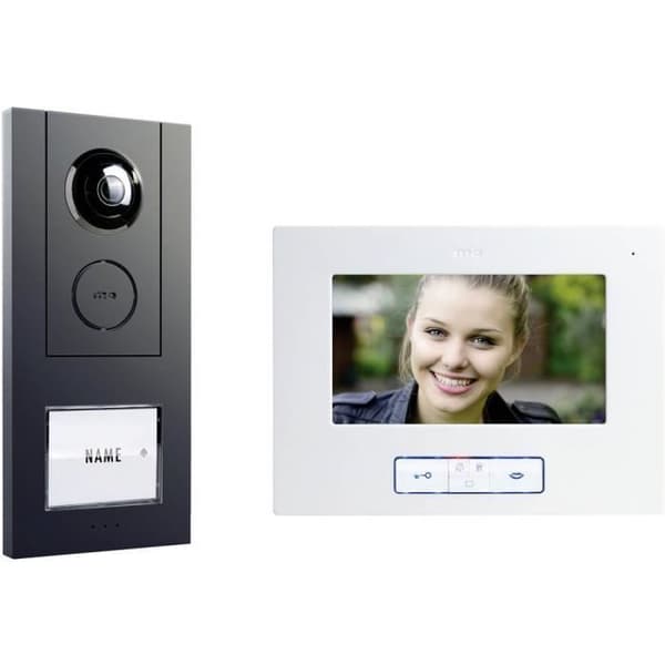 Intercom med video - M-E MODERN-ELECTRONICS - VISTUS VD ALU-6710 A - 7 tum - Trådad - Aluminium