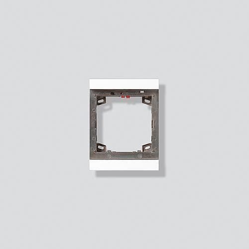 Siedle MR 611-1-1-0 W, Ram, Vit, Siedle, Zink, 99,5 mm, 27 mm