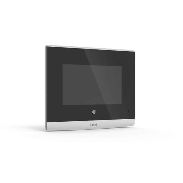 Extel Compact 4-tums videoporttelefon med touchknappar