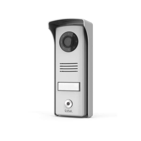 Extel Compact 4-tums videoporttelefon med touchknappar