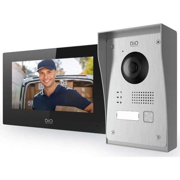 Intercom - Dio forbundet hjemmevideo-intercom DiO Wi-Fi-videointercom - Kablet