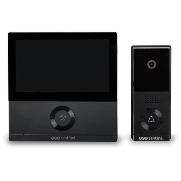 Kablet videointercom - SCS SENTINEL - VisioWifi - Nattesyn - Sort