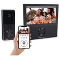 Miniatyrbillede 1 af 6: Kablet videointercom - SCS SENTINEL - VisioWifi - Nattesyn - Sort