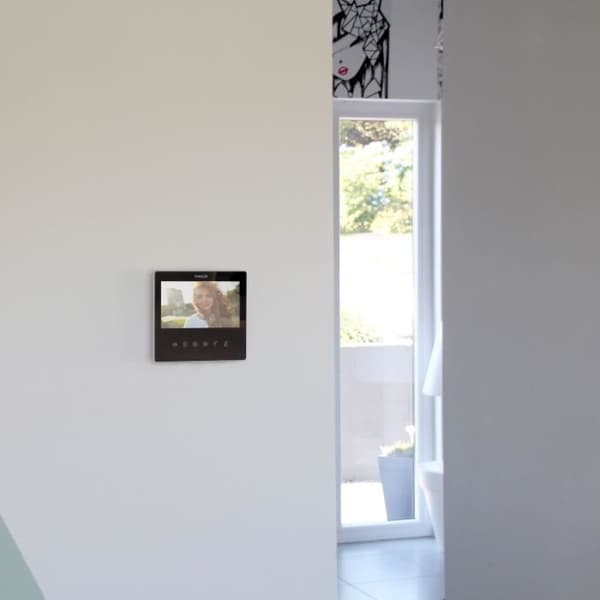 Videotelefon - CHACON - 2 dele - 7 - Ultratynd - Sort