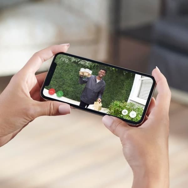 Videodörrklocka med batteri - RING - SN - EU-modell - Brons