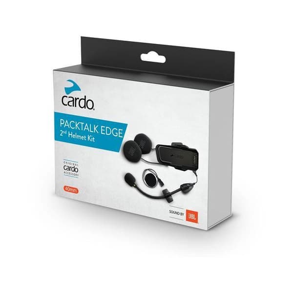 Cardo Packtalk Edge bluetooth motorcykel intercom JBL