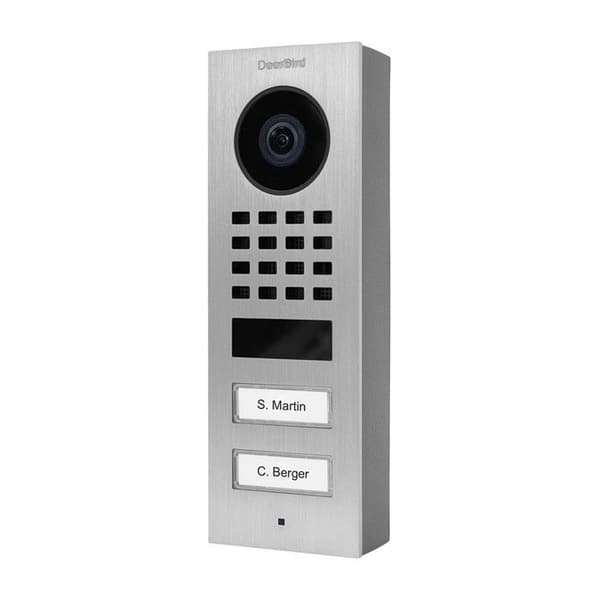 Doorbird - IP videodörringång D1102V Rostfritt stål