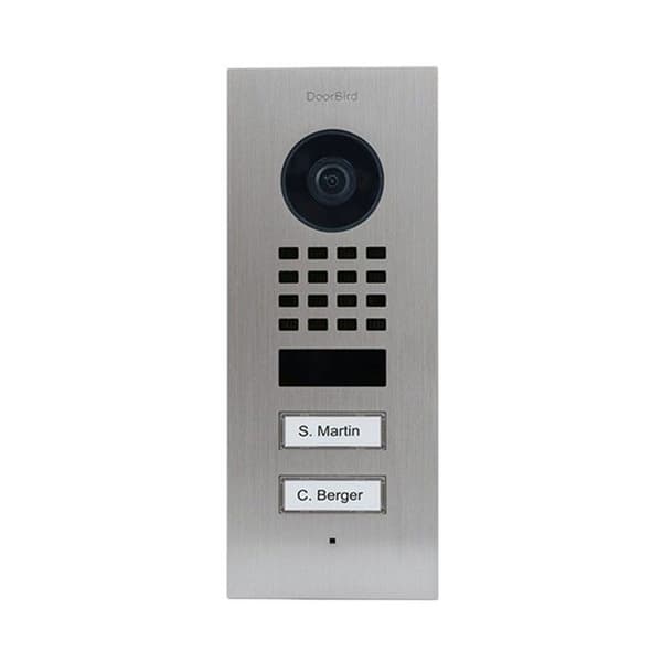 Doorbird - IP videodörringång D1102V ENC Rostfritt stål