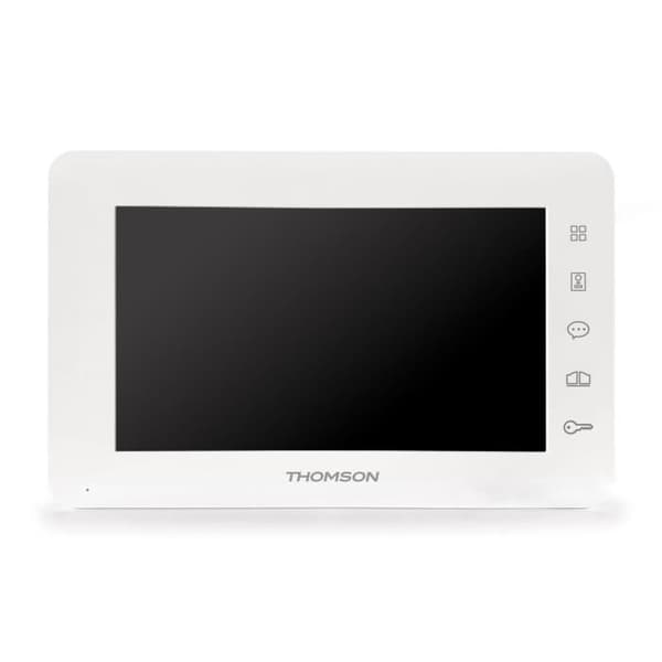 Videotelefon - THOMSON - 2-tråds farve - 7" skærm - Dobbelt Tili-styring