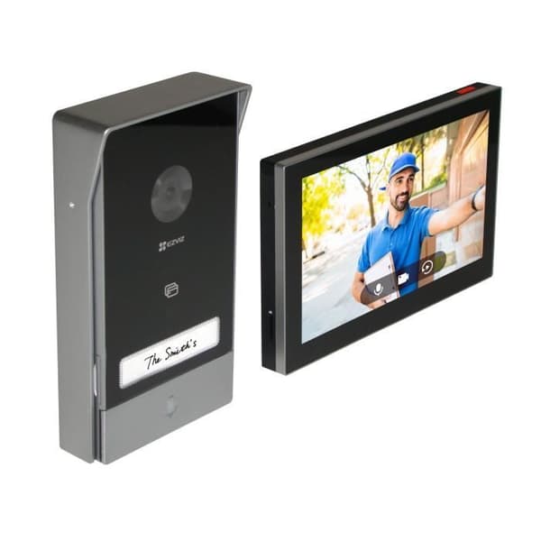 Videoporttelefonsystem - EZVIZ - HP7 - 2K-upplösning - Nattseende - Trådbunden anslutning