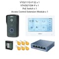 Miniatyrbild 2 av 2: Dahua IP Video Intercom System, Induktiv Kortåtkomst, 7-Tums Pekskärm,1 DB 1 vit skärm