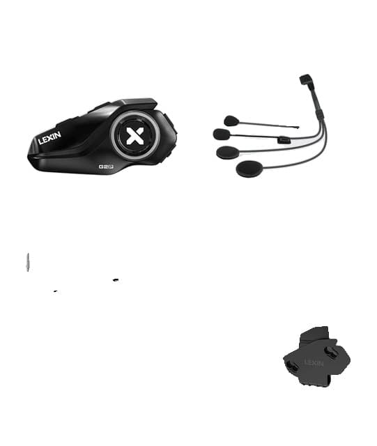 Motorcykel Intercom, Handsfree Kommunikation, Op til 6 Ryttere Forbindelse, G2P-1PC