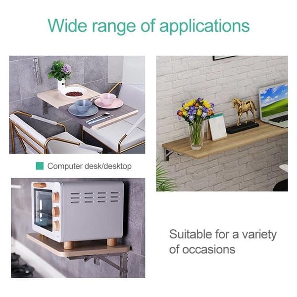 Foldbar og Sammenklappelig Konsol til Spisebord 20 cm