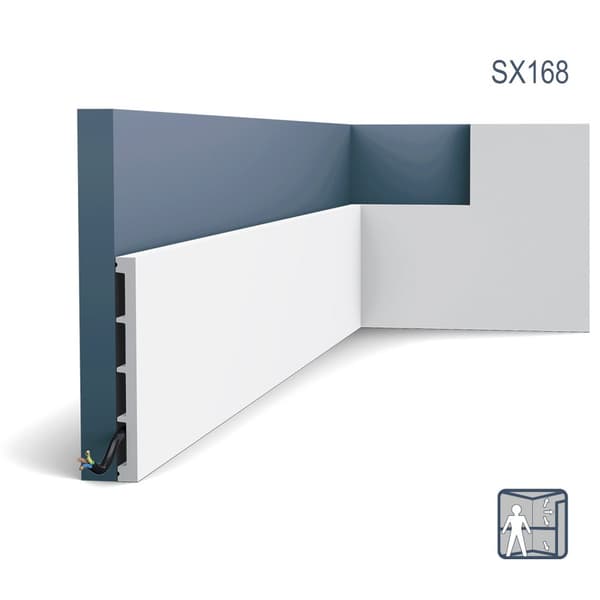 Golvlist Orac Decor AXXENT SX168 stil tidlös / klassisk