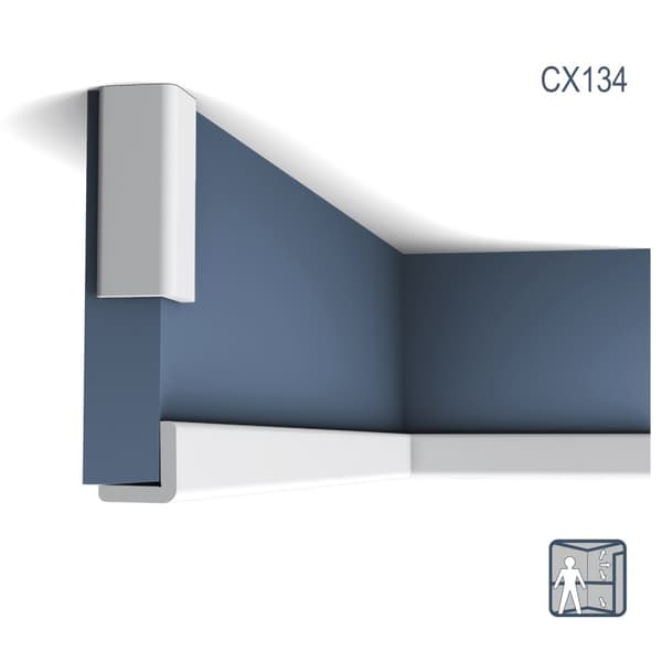Kattolistat Orac Decor AXXENT CX134-box-10 1 laatikko kanssa 10 listat 20 m