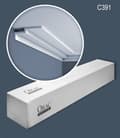 Pikkukuva 2 / 7: Kattolistat Orac Decor MODERN C391-box 1 laatikko kanssa 10 listat 20 m