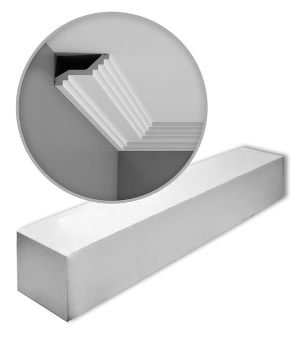 Stuklister Orac Decor LUXXUS C400-box 1 kasse med 14 lister 28 m