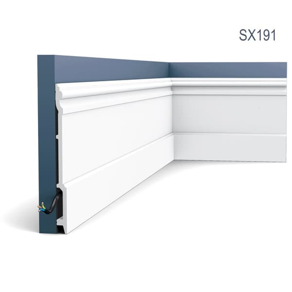 Golvlist Orac Decor LUXXUS SX191 stil tidlös / klassisk