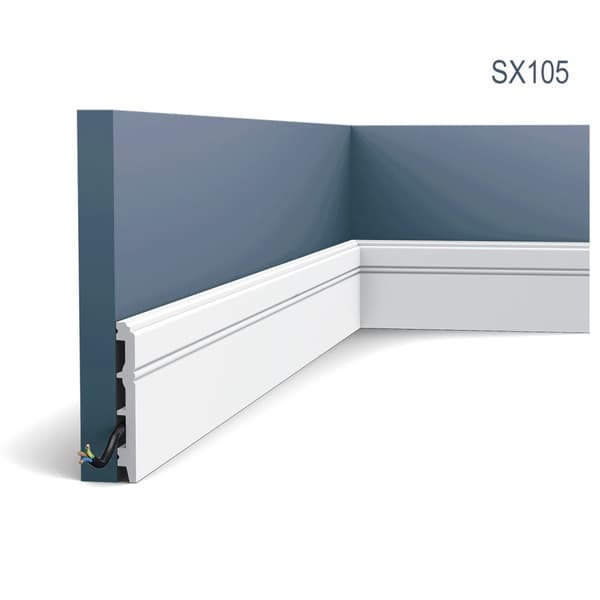 Golvlist Orac Decor LUXXUS SX105 stil tidlös / klassisk