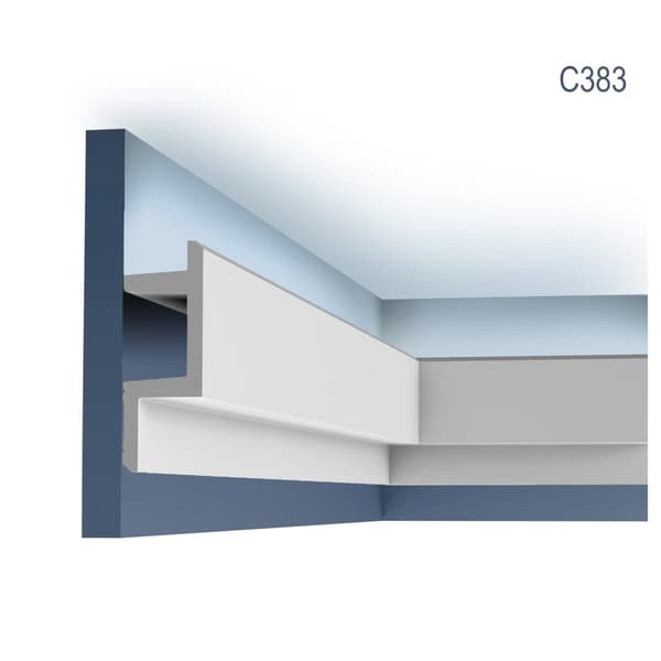 Kattolistat Orac Decor MODERN C383-box 1 laatikko kanssa 12 listat 24 m