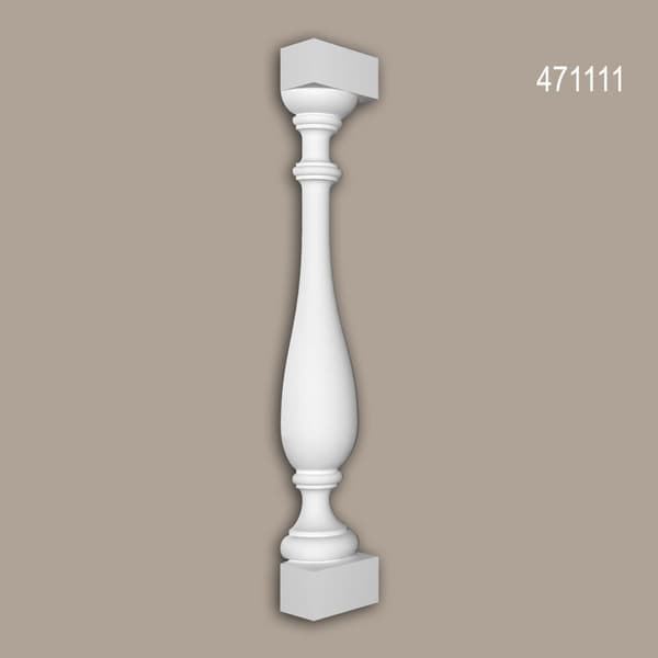 Puolikas balusteri  Profhome 471111 tyyli Uusklassismi