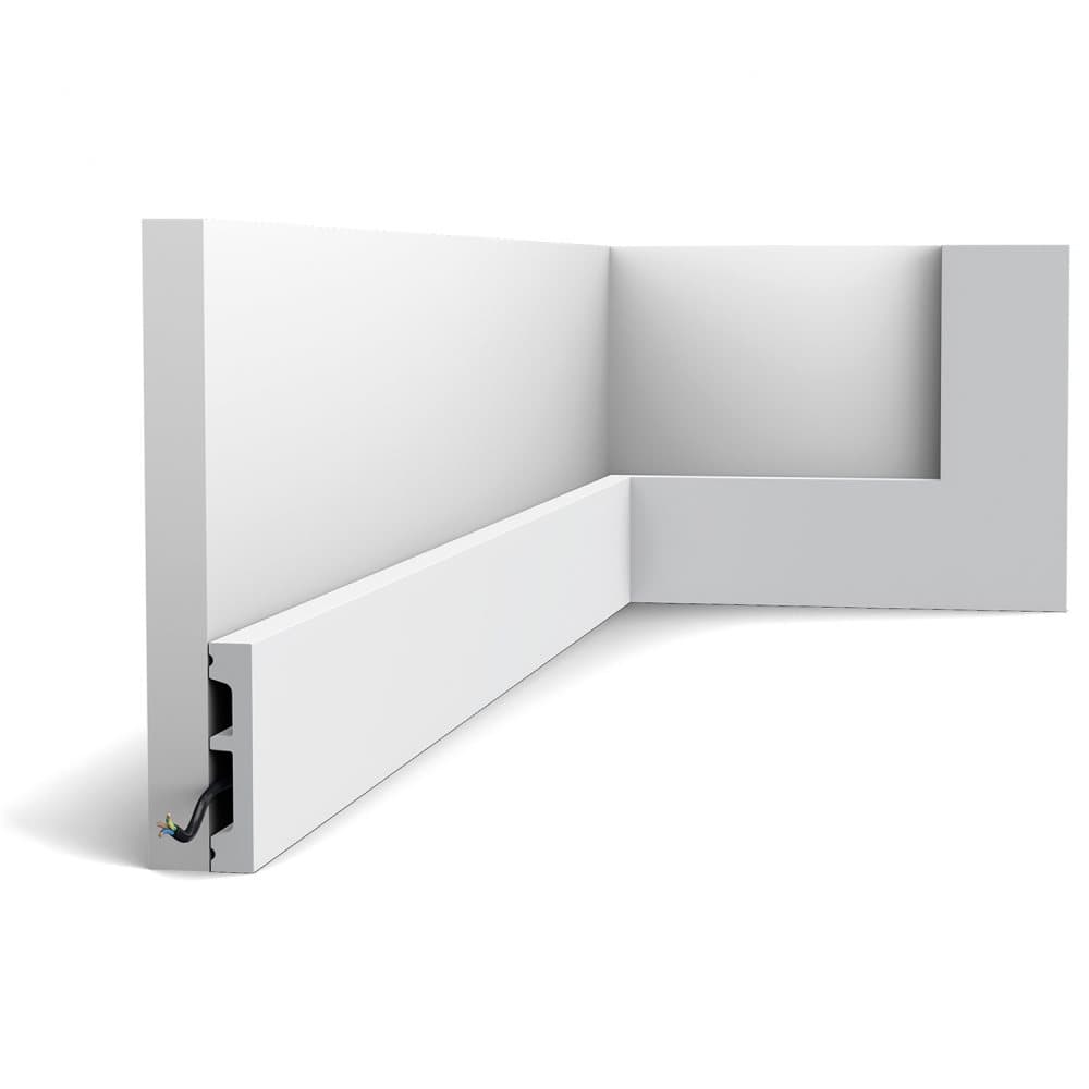 Golvlist Orac Decor AXXENT SX157-RAL9003 stil modern