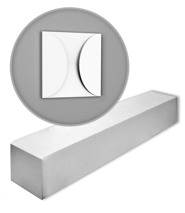 3D-väggpaneler Orac Decor MODERN W107-box 1 låda innehåller 5 paneler