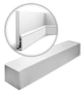 Pikkukuva 1 / 8: Jalkalistat Orac Decor AXXENT SX173-RAL9003-box 1 laatikko kanssa 20 listat 40 m
