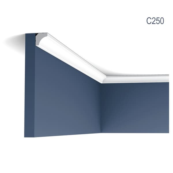Kattolistat Orac Decor LUXXUS C250-box 1 laatikko kanssa 55 listat 110 m