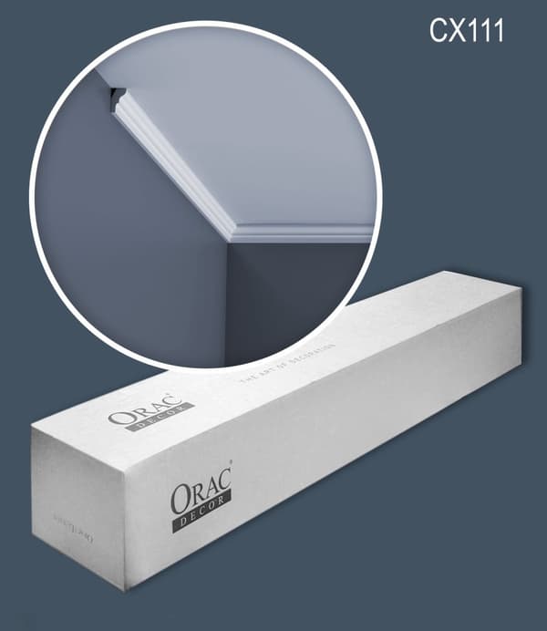 Kattolistat Orac Decor AXXENT CX111-box-10 1 laatikko kanssa 10 listat 20 m