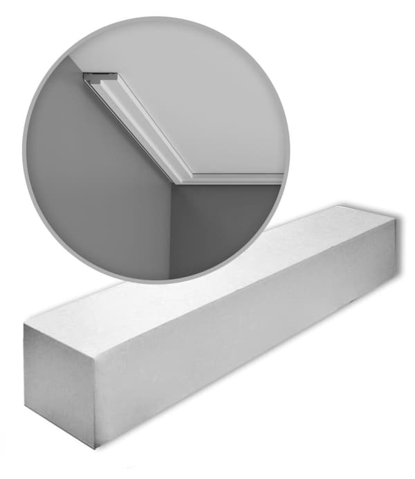 Stuklister Orac Decor AXXENT CX160-box-10 1 kasse med 10 lister 20 m