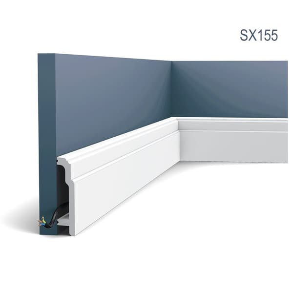 Golvlist Orac Decor LUXXUS SX155 stil tidlös / klassisk
