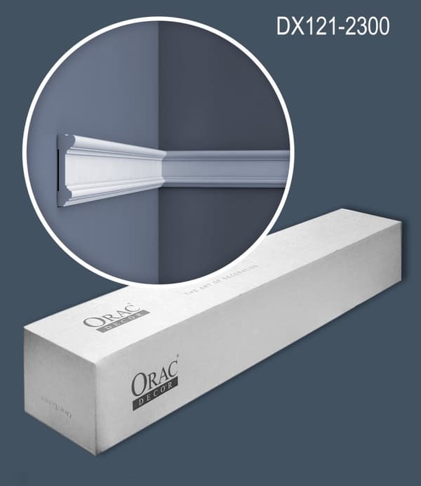 Ovilistat Orac Decor LUXXUS DX121-2300-box 1 laatikko kanssa 16 listat 36,8 m