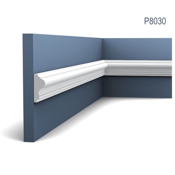 Vägglist Orac Decor LUXXUS P8030 stil tidlös / klassisk