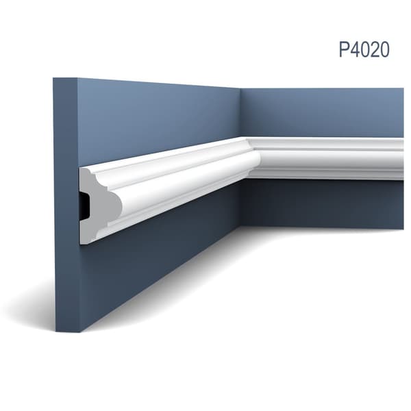 Peitelistat Orac Decor LUXXUS P4020-box 1 laatikko kanssa 20 listat 40 m