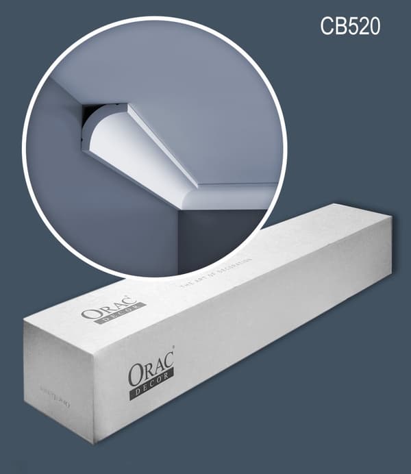 Kattolistat Orac Decor BASIXX CB520N-box-10 1 laatikko kanssa 10 listat 20 m