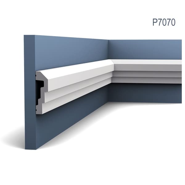 Peitelistat Orac Decor LUXXUS P7070-box 1 laatikko kanssa 16 listat 32 m