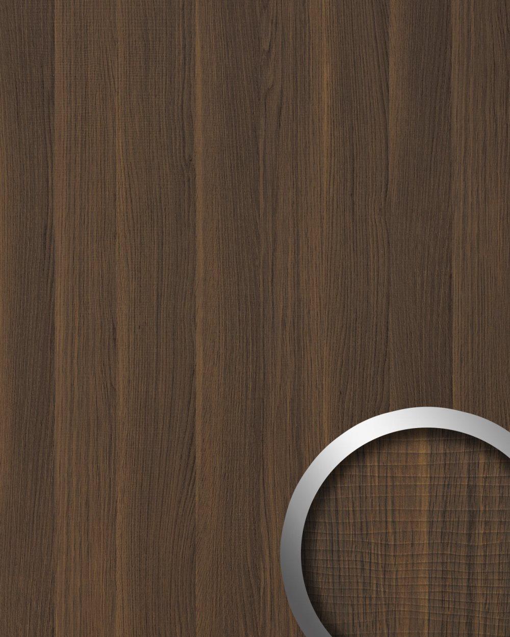 Väggpanel självhäftande WallFace WOOD 25159-SA trä utseende texturerad matt brun 2,6 m2