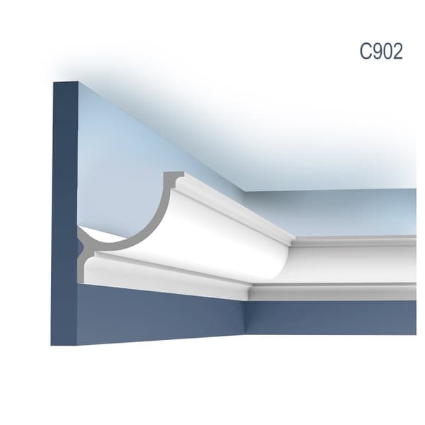 Kattolistat Orac Decor LUXXUS C902-box 1 laatikko kanssa 8 listat 16 m