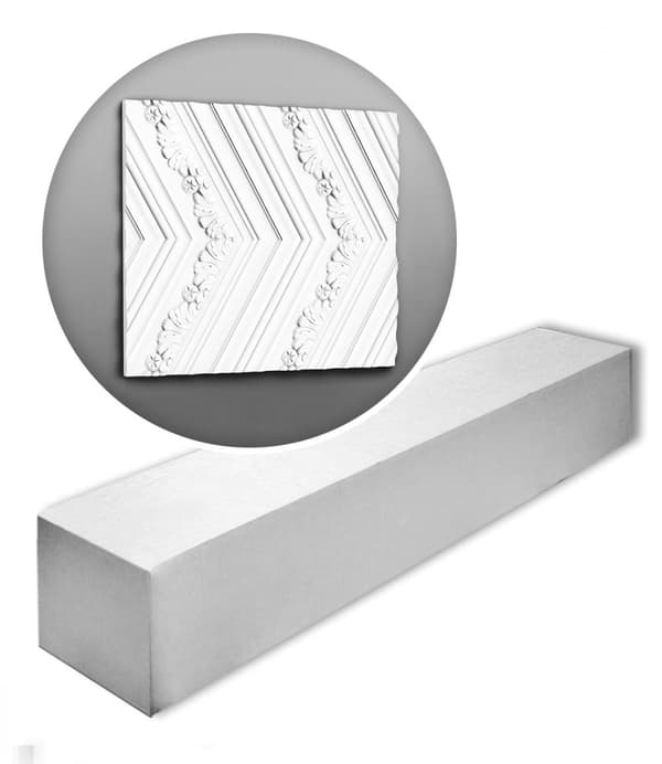 3D-väggpaneler Orac Decor LUXXUS W130-box 1 låda innehåller 4 paneler 8 m