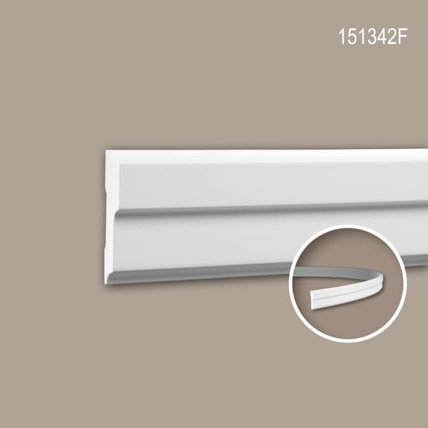 Vägglist Profhome 151342F stil modern