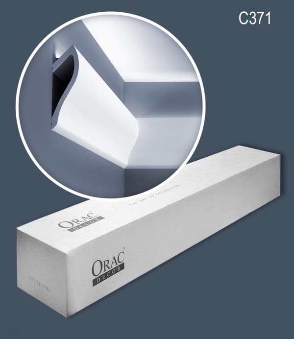 Kattolistat Orac Decor ULF MORITZ C371-box 1 laatikko kanssa 8 listat 16 m