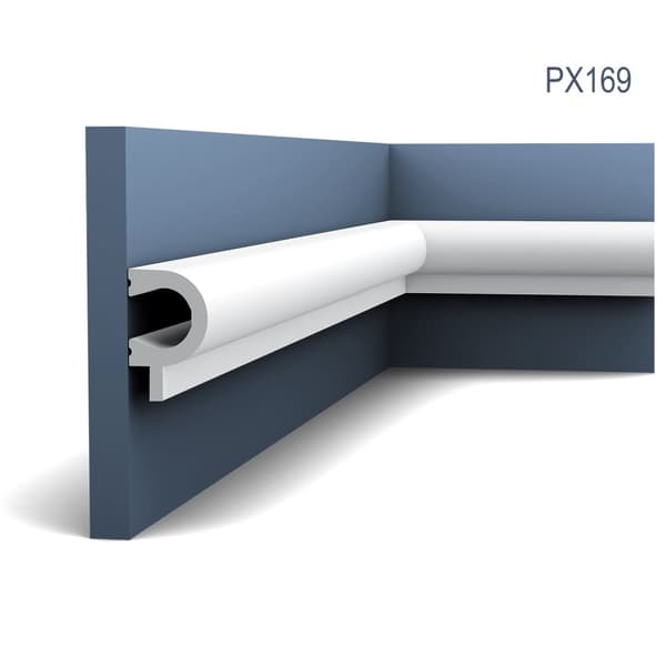 Peitelistat Orac Decor AXXENT PX169-box 1 laatikko kanssa 30 listat 60 m