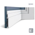 Pikkukuva 3 / 7: Jalkalistat Orac Decor MODERN SX181-box 1 laatikko kanssa 8 listat 16 m