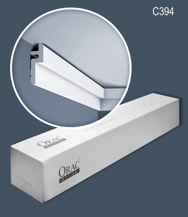 Kattolistat Orac Decor MODERN C394-box 1 laatikko kanssa 16 listat 32 m