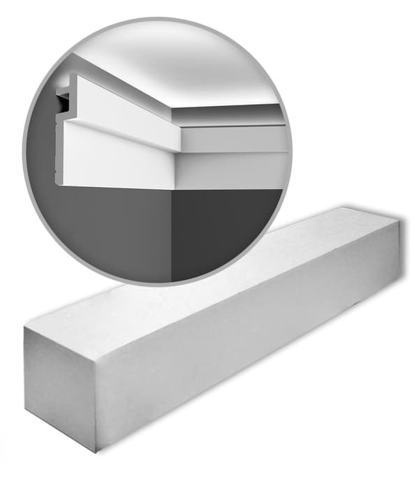 Kattolistat Orac Decor MODERN C395-box 1 laatikko kanssa 10 listat 20 m