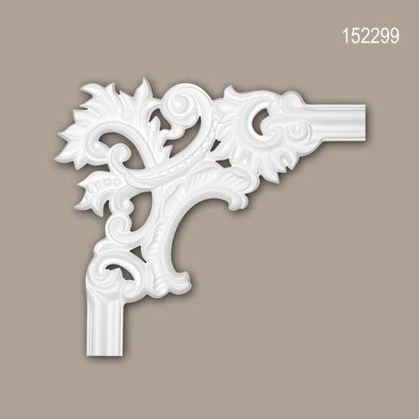 Stukhjørner Profhome 152299 stil Rokoko / Barok