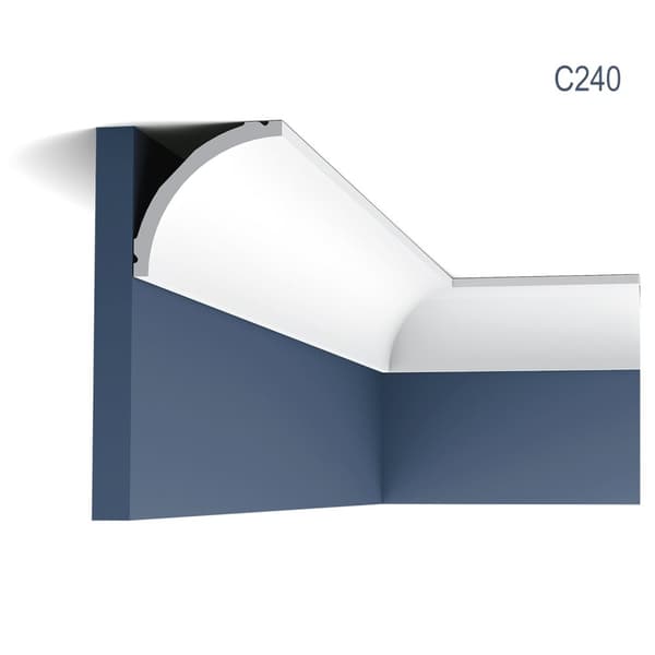 Kattolistat Orac Decor LUXXUS C240-box 1 laatikko kanssa 18 listat 36 m