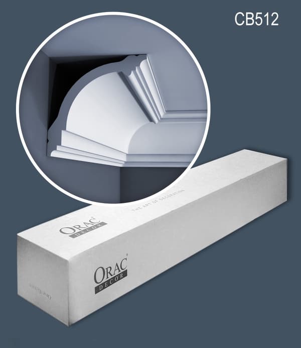 Kattolistat Orac Decor BASIXX CB512N-box 1 laatikko kanssa 18 listat 36 m